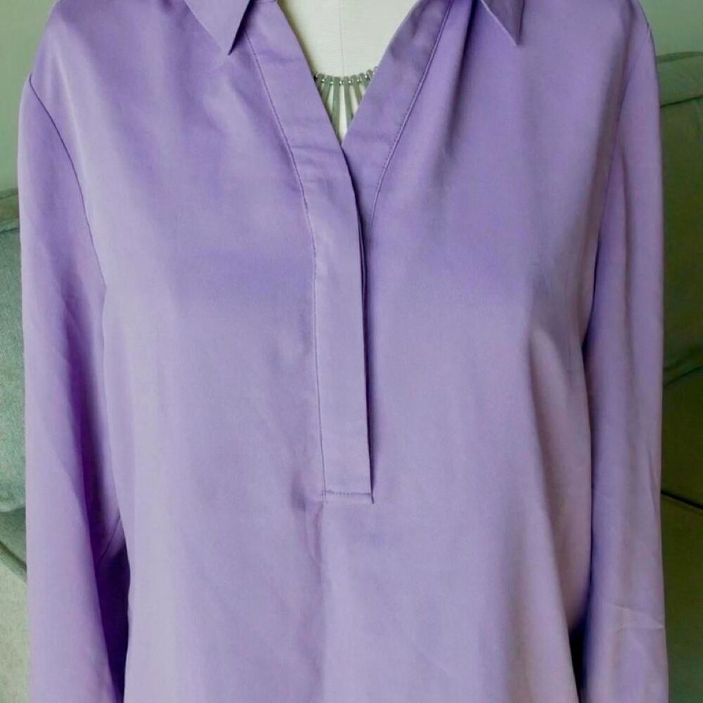 Chico-s Women's Purple Blouse